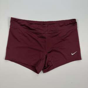 Nike Dri-FIT Women's Performance Volleyball Shorts Maroon Size M